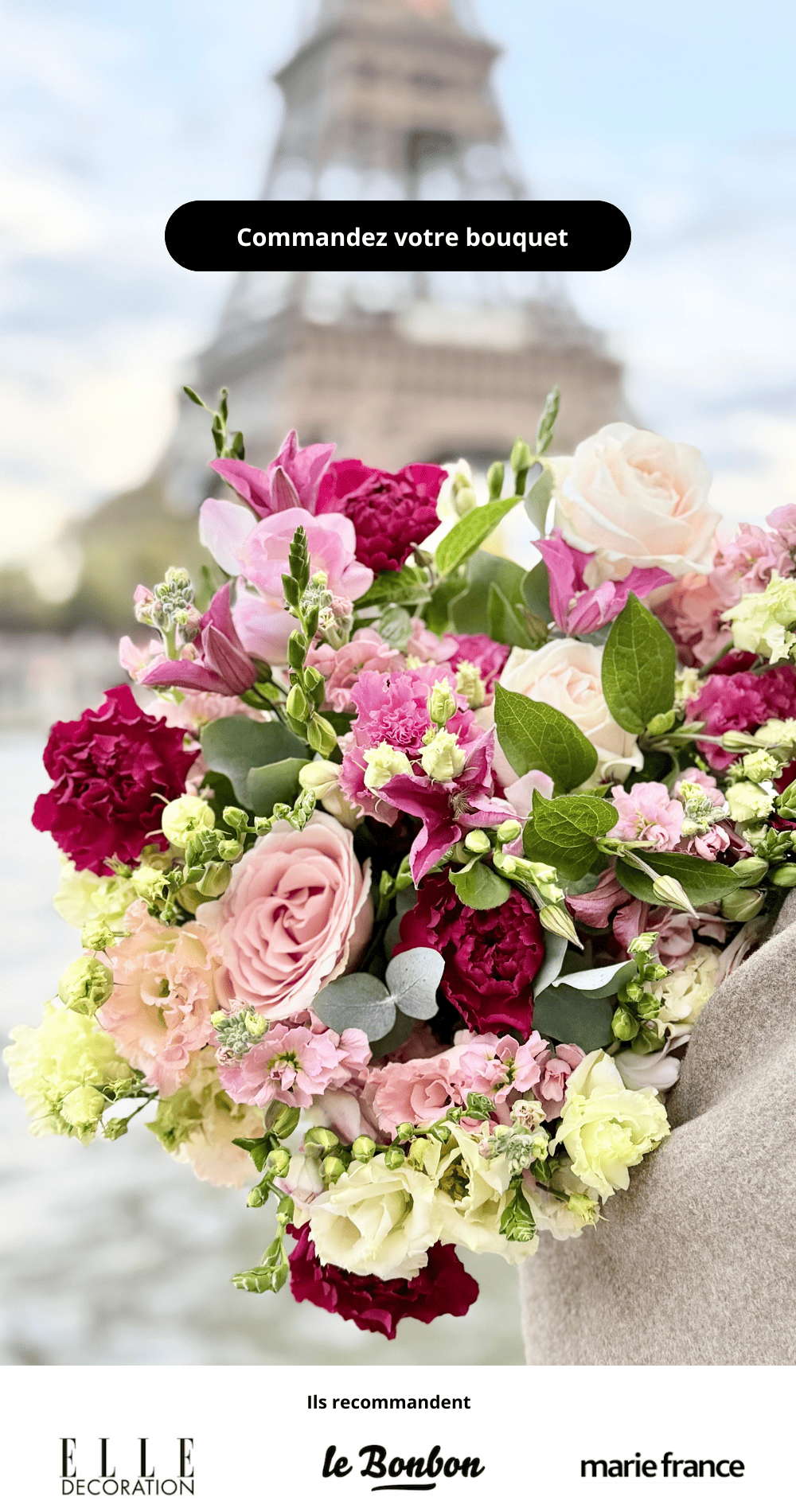 Livraison fleurs Paris - commandez votre bouquet